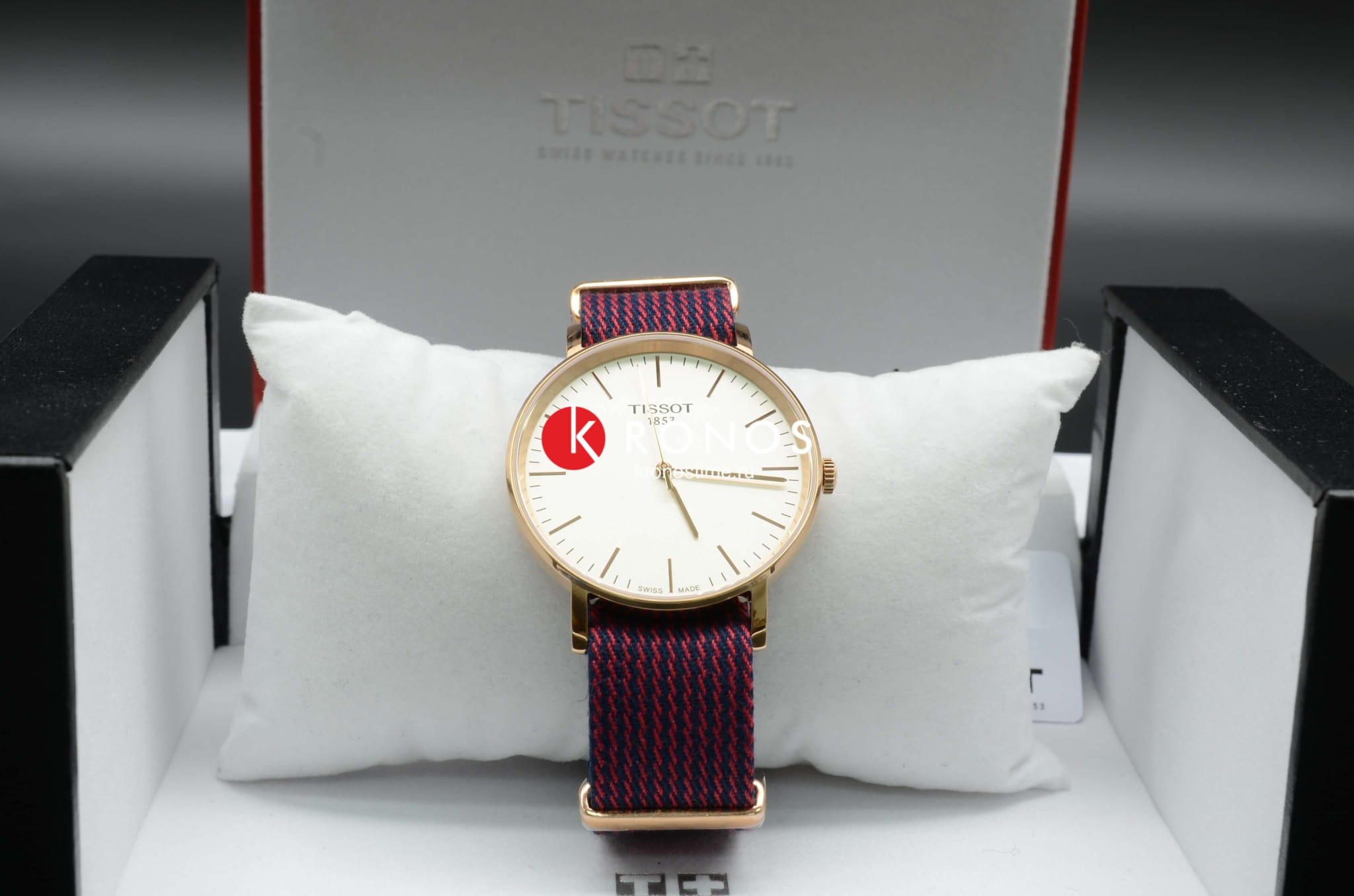 Оригинальные часы Tissot Tissot Everytime Medium T109.410.38.031.00 кварцевые калибр механизма eta 902.101 общий вид